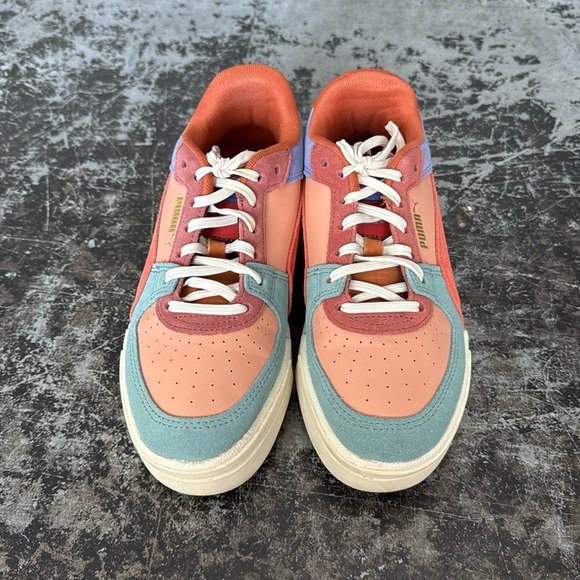 Puma x Tinycottons Multicolor Trainer Sneakers Size 6.5 Childrens - Picture 2 of 6